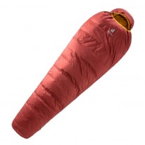 Спальник DEUTER Astro 300 L цвет 5908 redwood-curry левый 220 см